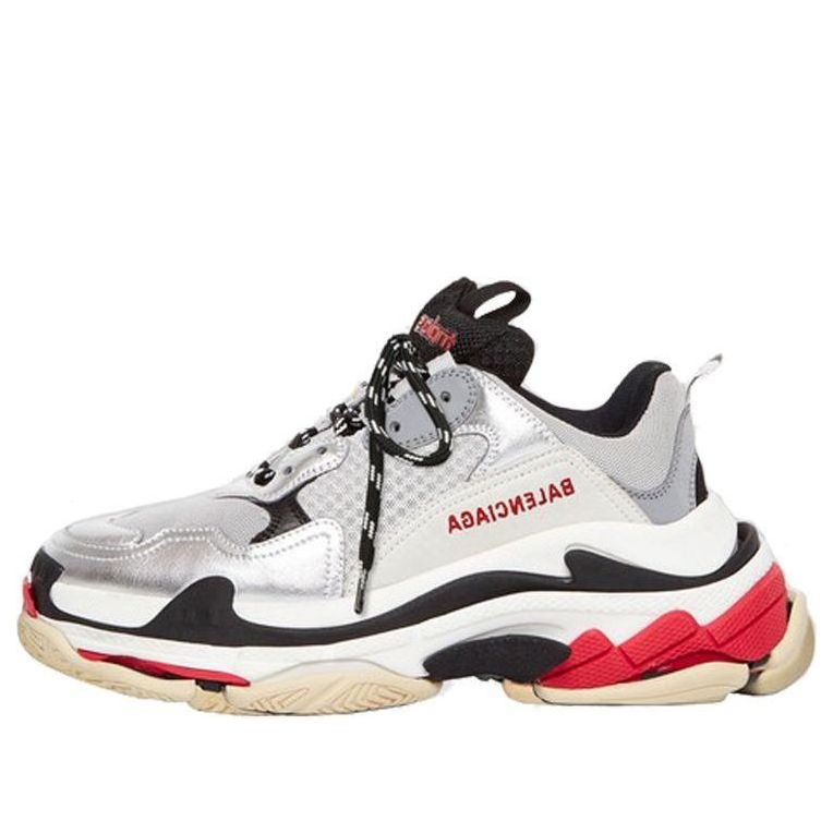 Balenciaga Triple S Sneaker 'Red Silver White' 2019 536737W09O31081 #