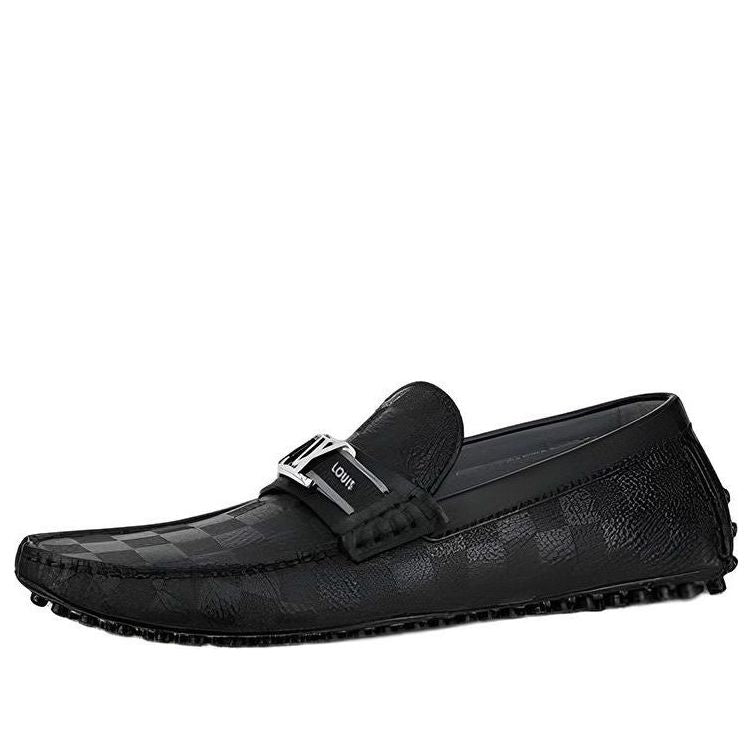 LV Hockenheim Moccasin Shoes 'Black' 1A8INL #