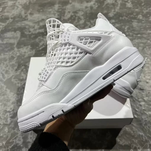 AJ 4 White Sneakers