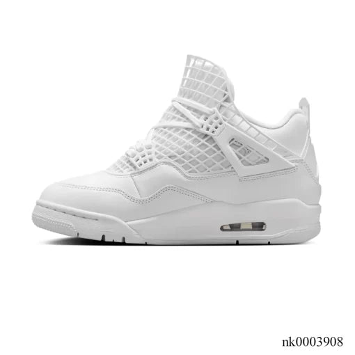 AJ 4 White Sneakers