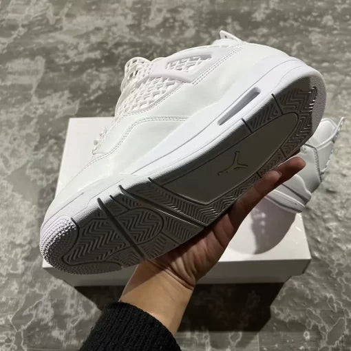 AJ 4 White Sneakers