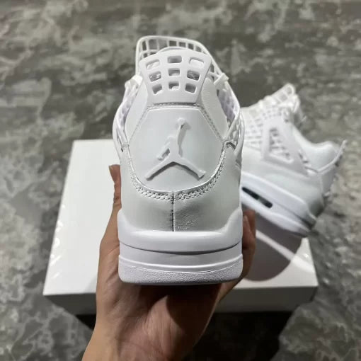 AJ 4 White Sneakers