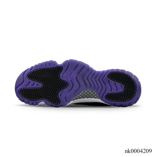 Nike Air Jordan 11 Black Grape Sneakers