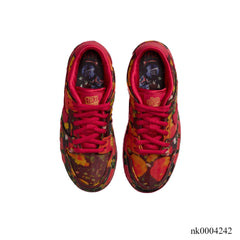 Nike SB Dunk Low x Wizard of Oz Varsity Red Sneakers