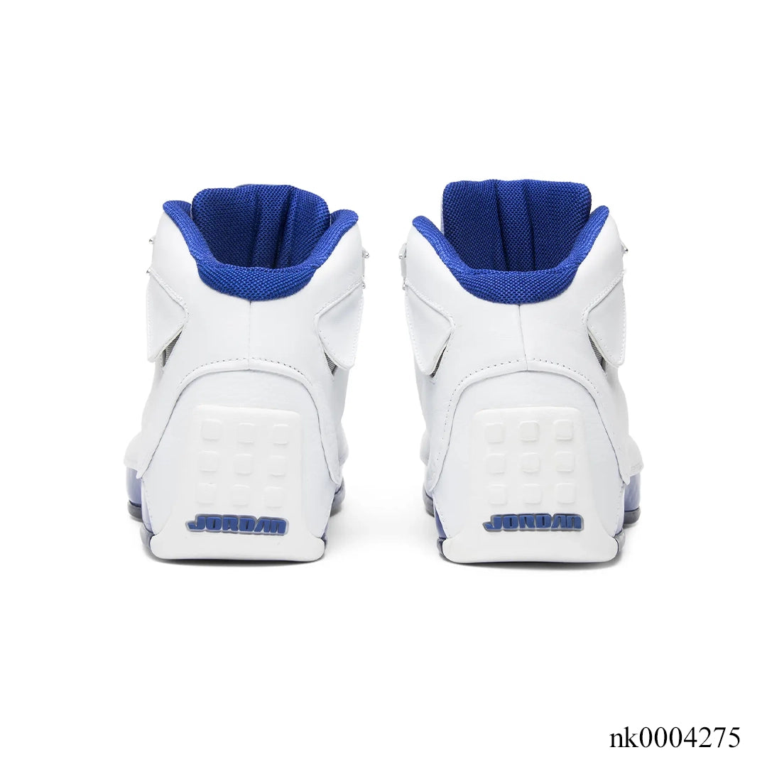 AJ 18 OG White Royal Sport Shoes