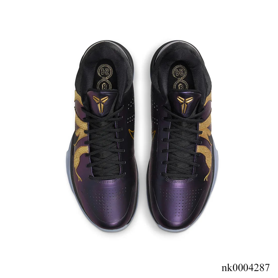 Kobe 5 Year of Mamba Eggplant Sneakers