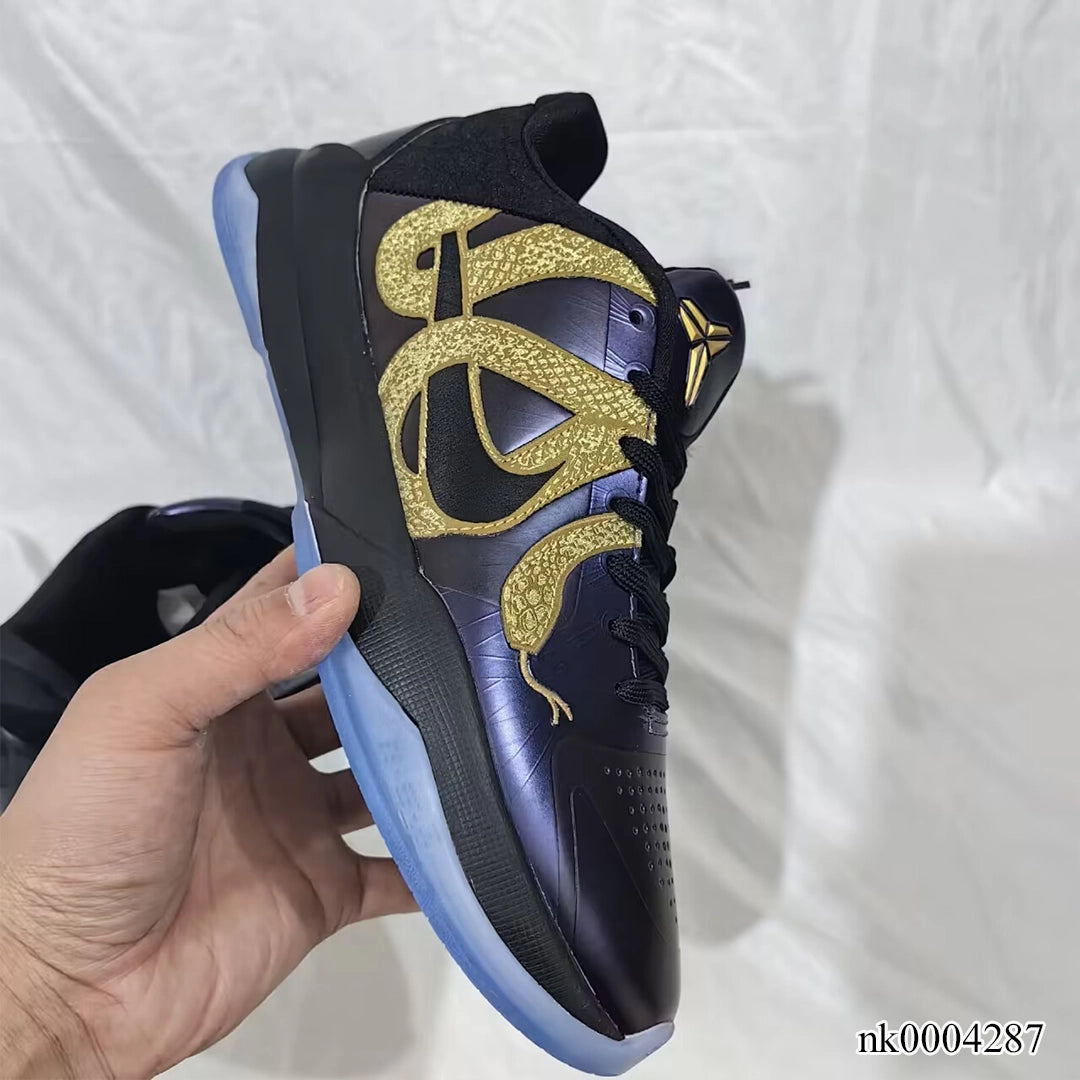 Kobe 5 Year of Mamba Eggplant Sneakers