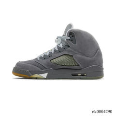 Nike AJ 5 Wolf Grey Sneakers