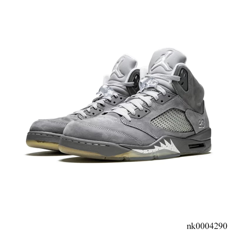 Nike AJ 5 Wolf Grey Sneakers